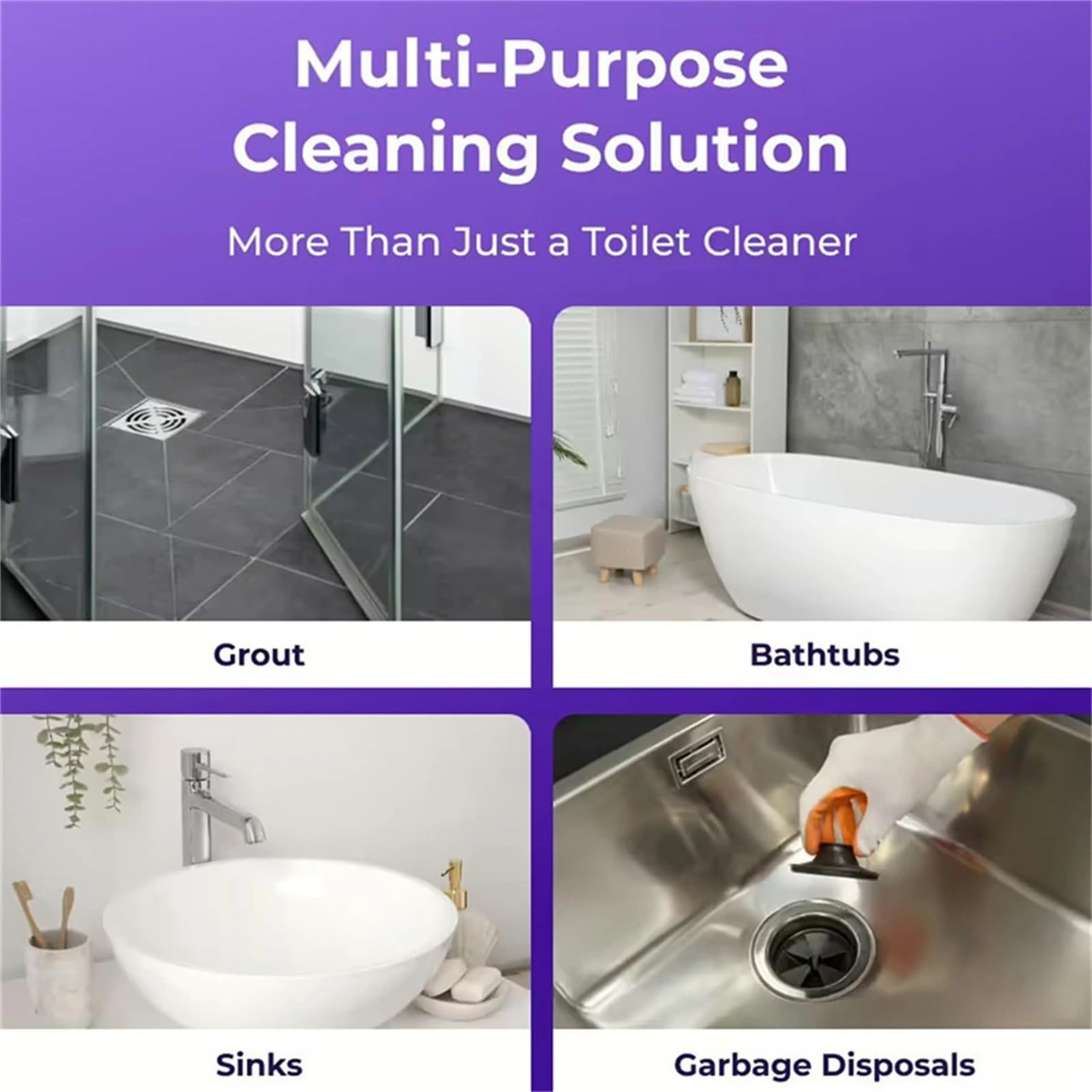 FizzClean multi-purpose cleaning uses beyond the toilet